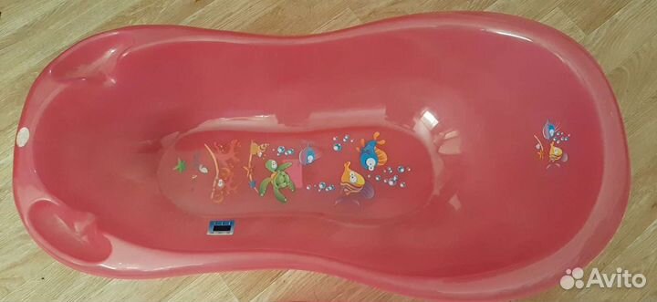 Ванночка для купания с горкой