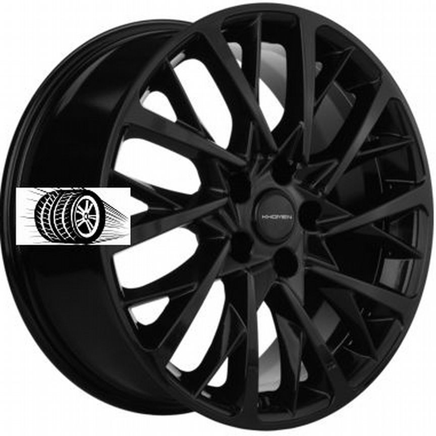 Литые диски Khomen Wheels 7.5×R18 5×114.3