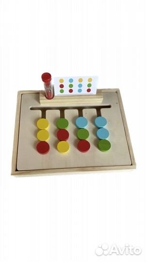 Развивающая деревянная игра