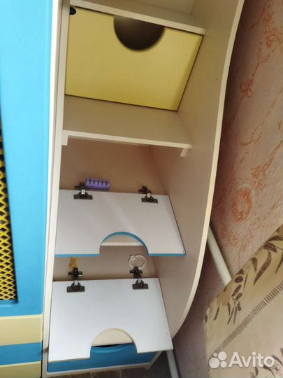 Детская кровать от 3 лет, шкаф, комод