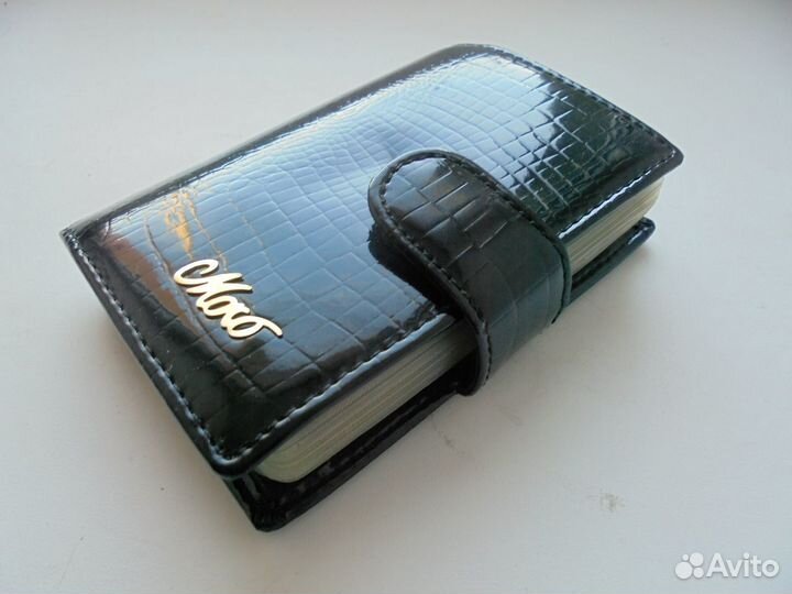 Визитн Moro&Jenny ориг натур кожа+pla.studio кожза