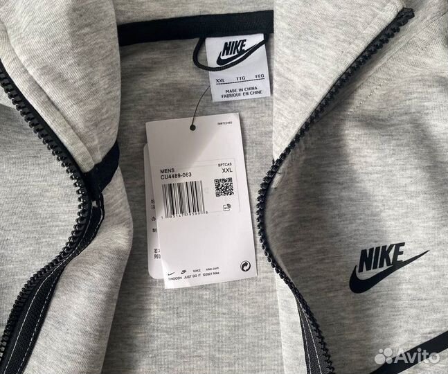 Зип худи Nike Tech Fleece оригинал