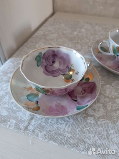 Чайная пара. Дулево. Агашки