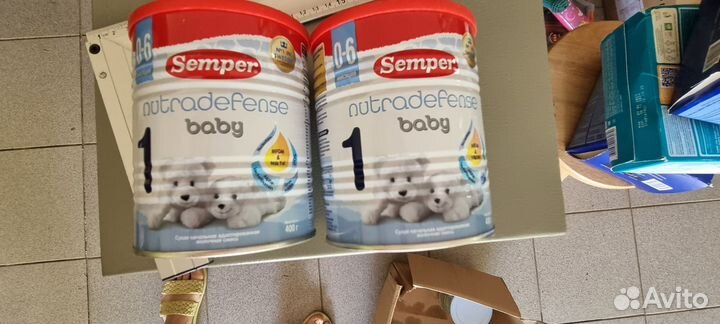 Детская смесь semper nutrodefense 0-6