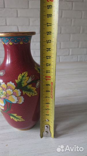 Ваза Клуазоне 60 - 70 годы