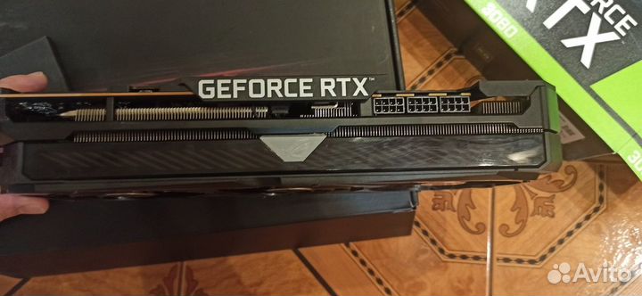 Видеокарта Asus geforce rtx 3080 Rog Strix Gaming