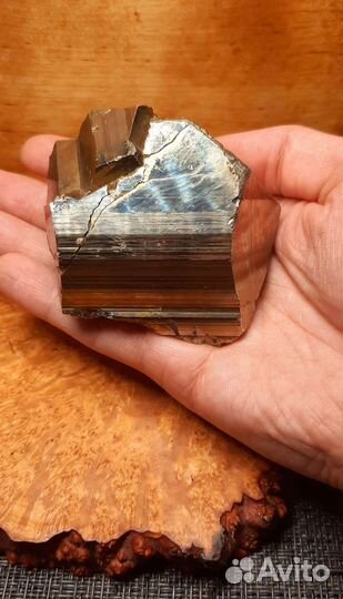 Пирит, кристаллы