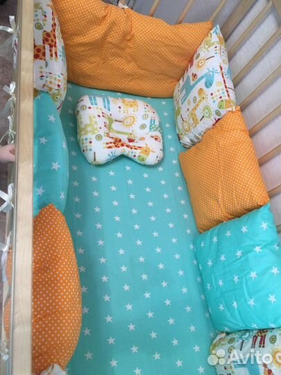 Бортики в детскую кроватку