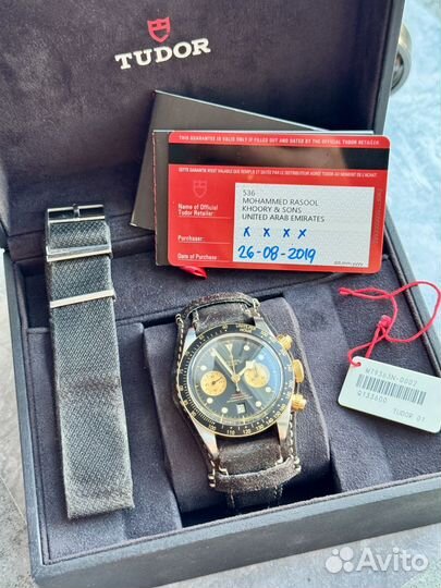 Tudor black bay chrono steel/gold