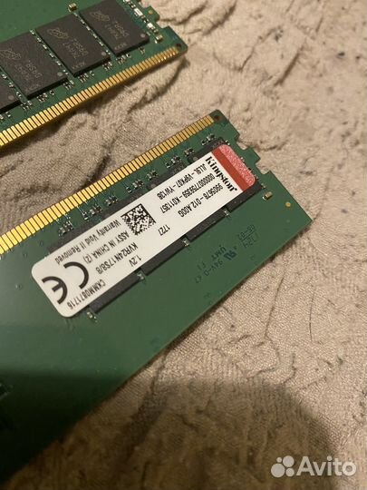 Оперативная память ddr4 16gb kingston