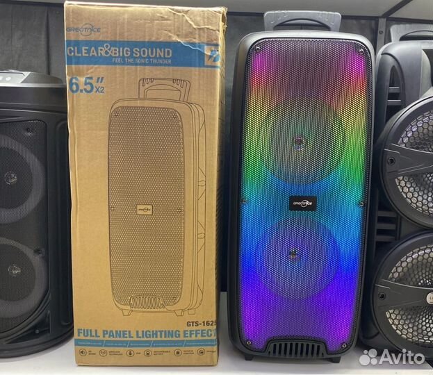 Большая колонка 80вт Greatnice 58см +Микрофон