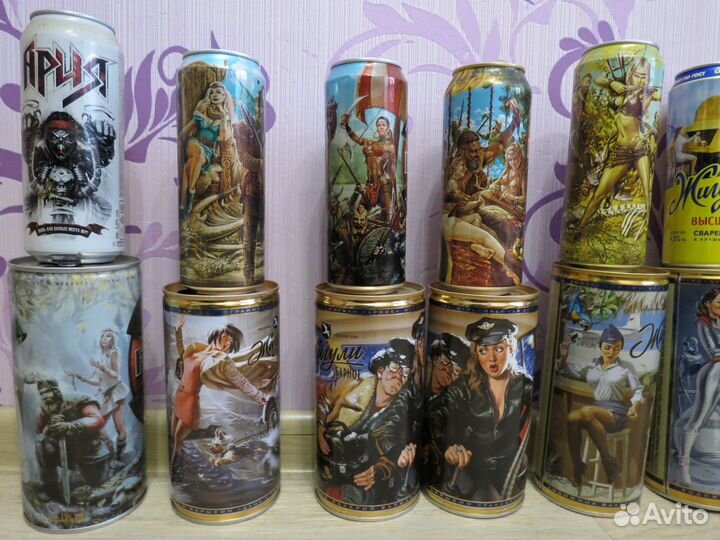 Банки пивные 