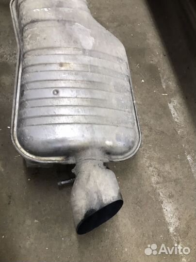 Задняя банка глушителя bmw х3 е83 2.0 дизель