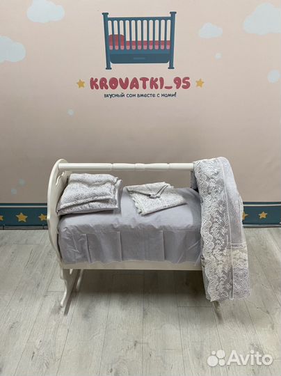 Комплект белья для колыбели (Ага)