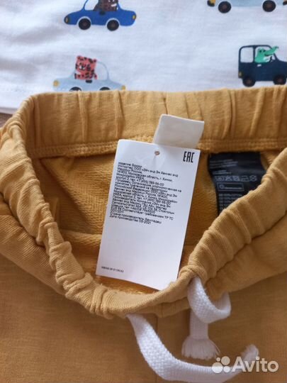 Вещи h&m новые пакет р.98,на 2-3 года