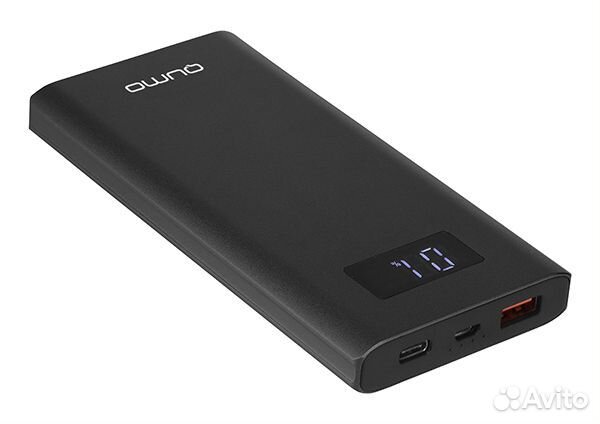 Новые QC3 внешние USB аккумулятор 10 000 mAh Qumo