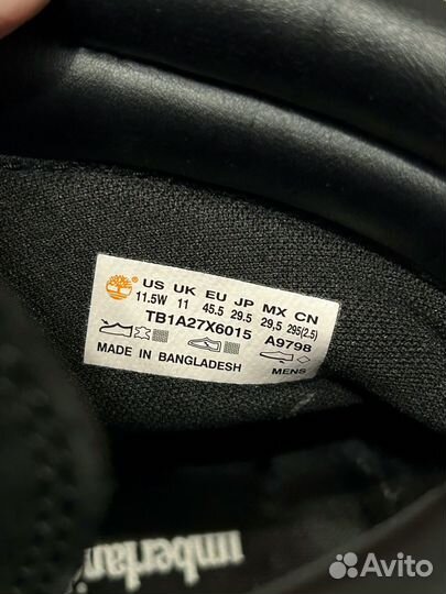 Timberland 6inch black