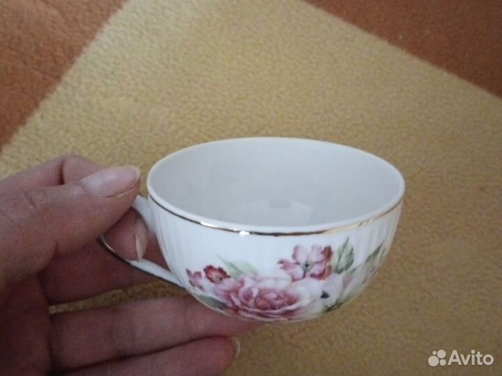 Чайный набор 12 предметов фарфор (кофейный)