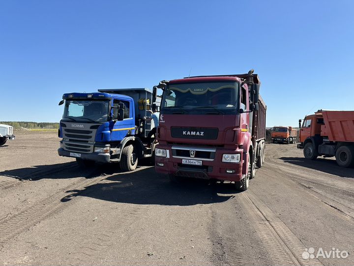 Услуги самосвалов