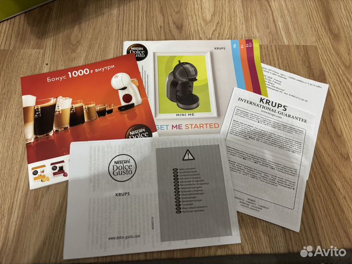 Капсульная кофемашина dolce gusto krups