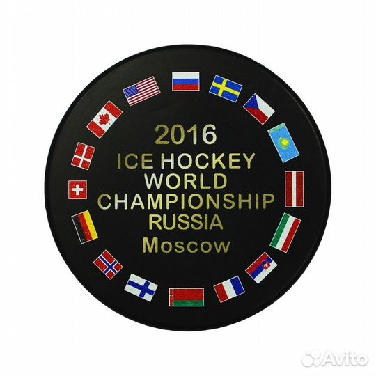 Шайба хоккейная чм по хоккею 2016. gufex, Чехия