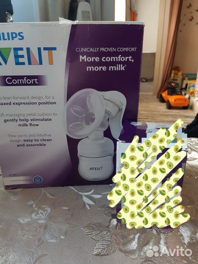 Молокоотсос avent ручной