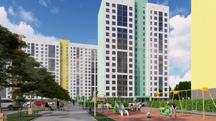 2-к. квартира, 74,3 м², 14/14 эт.