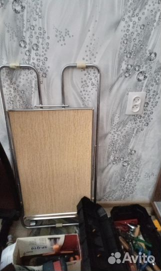 Стол сервировочный приставной складной