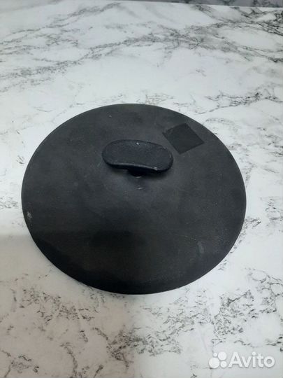 Чугунная сковорода гриль с прессом