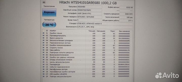 1tb 2.5 Hitachi Внешний Жесткий Диск