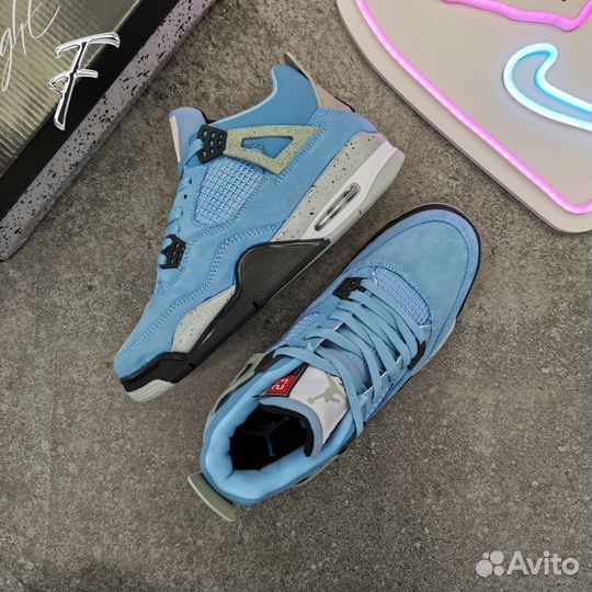 Кроссовки Nike Air Jordan 4 Retro University Blue