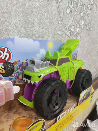 Play doh монстер трак Новый