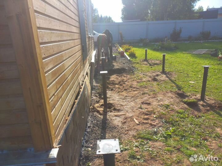 Винтовые сваи под ключ