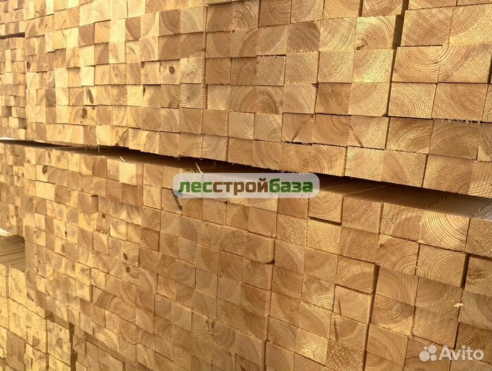 Брусок сухой строганный