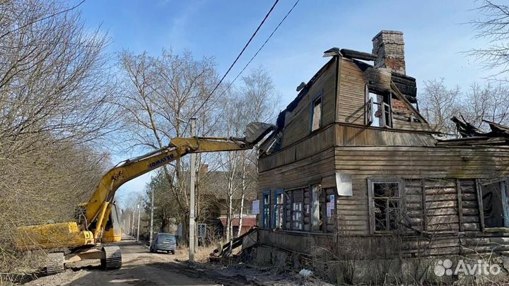 Демонтаж,снос зданий,домов,строений,вывоз строител