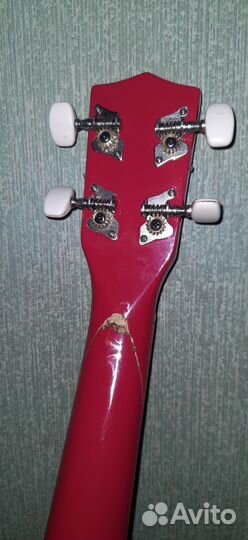 Электроукулеле с подключением, пьезозвукосниматель