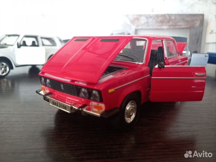 Ваз 2106 модель металлическая Технопарк