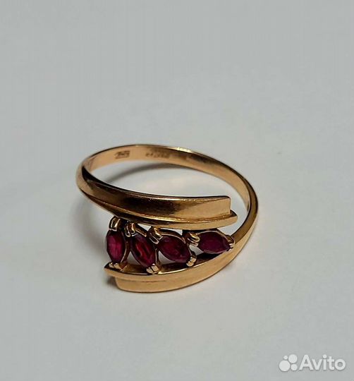 Кольцо Золото 585пробы