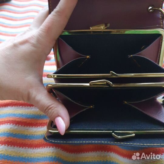 Кошелёк с ремешком на руку винтаж