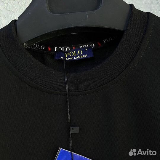 Свитшот polo ralph lauren мужской черный