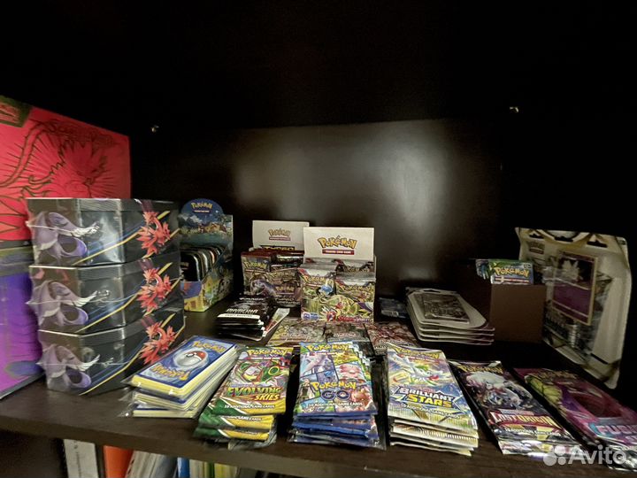 Бустеры карточек Покемон кки оригинал (обн. 03.07)