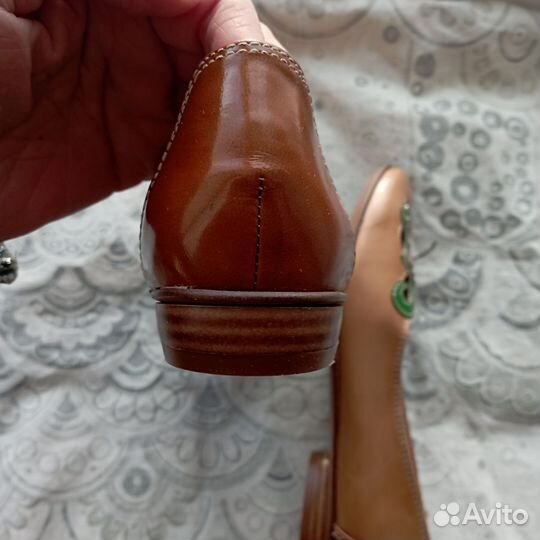 Балетки женские Италия новые 36 кожа