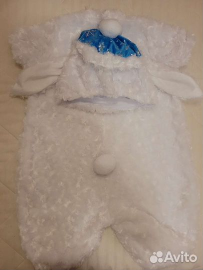 Новогодний костюм зайчика 