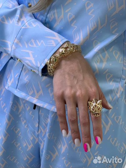 Браслет и кольцо cartier