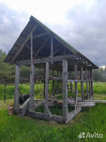 Детали каркасной б а н и