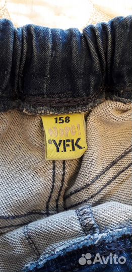 Шорты джинсовые для мальчика р.158