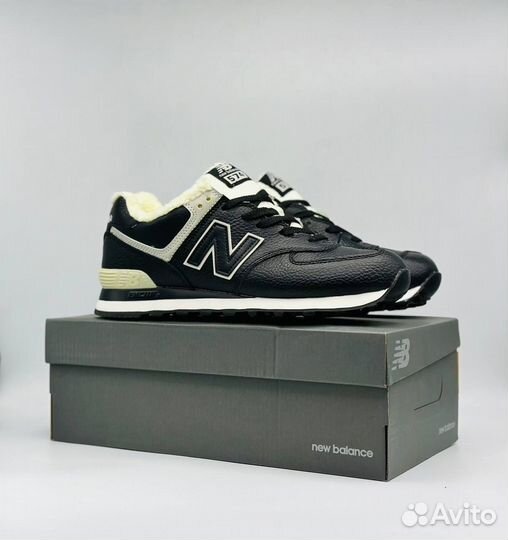 New balance 574 зимние (42)