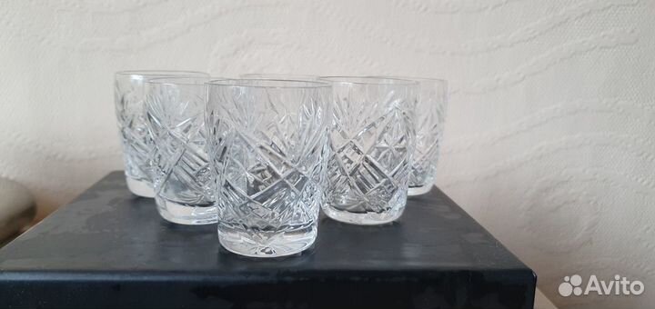 Стопки хрустальные СССР