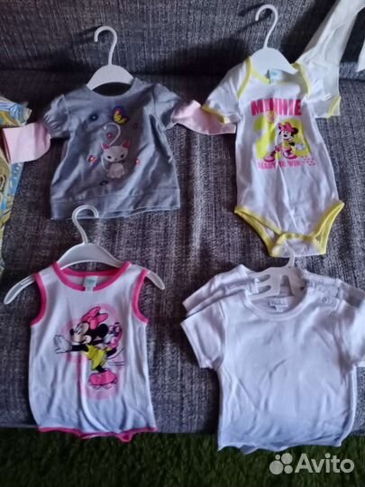 Детские вещи новые от 0 до 7