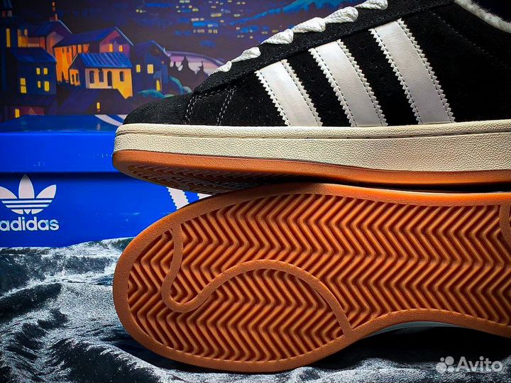 Кроссовки мужские зимние adidas campus